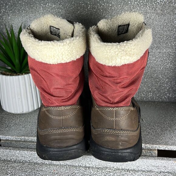 Keen Insulated Leather Waterproof Winter Boots Shoes Size 6 - Picture 5 of 10